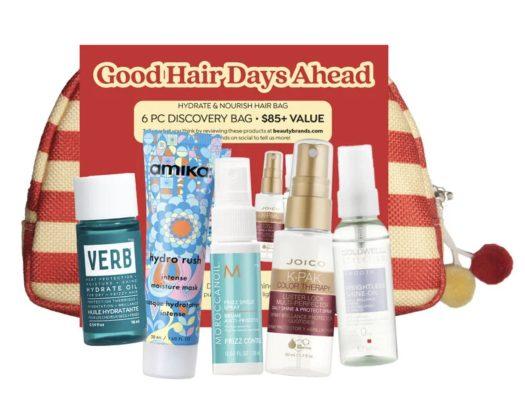 Read more about the article Beauty Brands Good Hair Days Ahead – Hydrate & Nourish Hair Discovery Bag