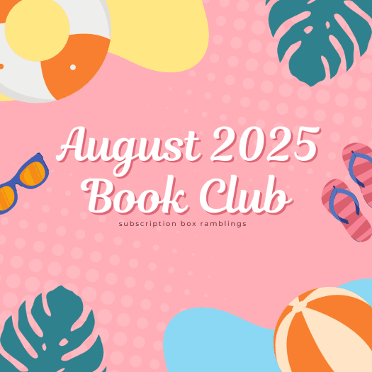 Read more about the article August 2025 Book Club Selections