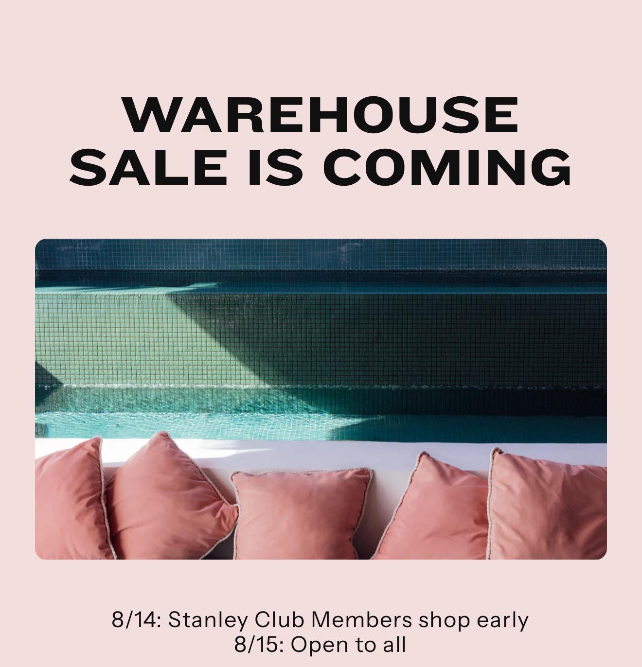 Read more about the article Stanley Warehouse Sale – Starts 8/14 (Up to 50% Off)!