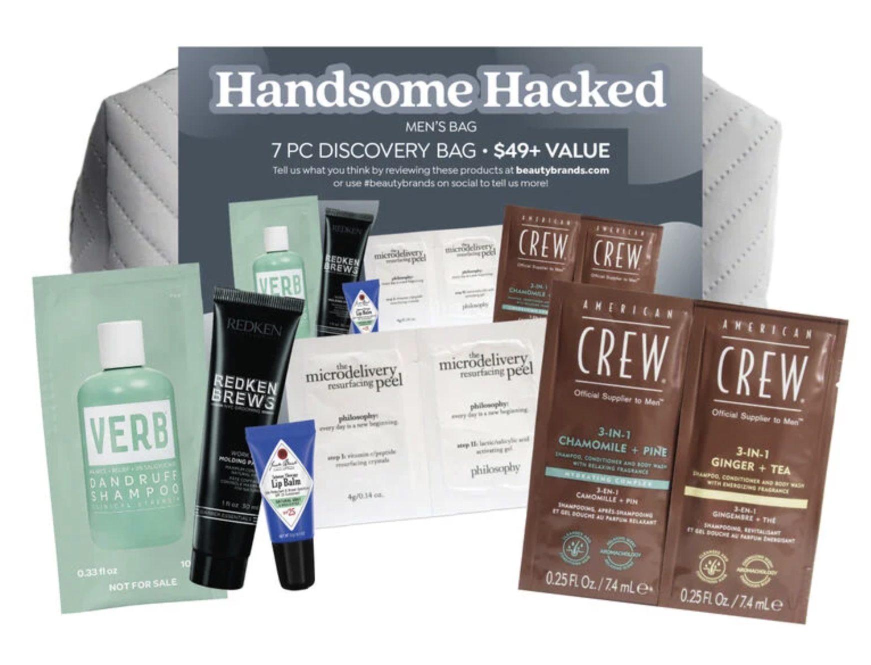 Read more about the article Beauty Brands Handsome Hacked Discovery Bag