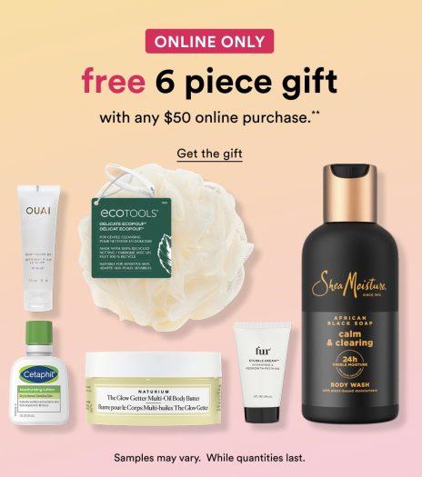 Read more about the article Ulta Free 6 piece Gift with $50 Shipped Purchase