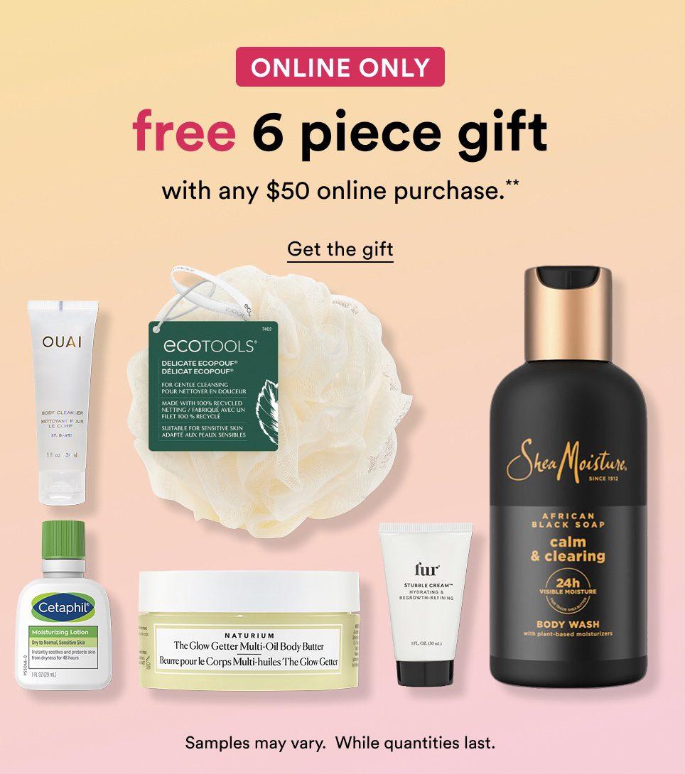 Read more about the article Ulta Free 6 piece Gift with $50 Shipped Purchase