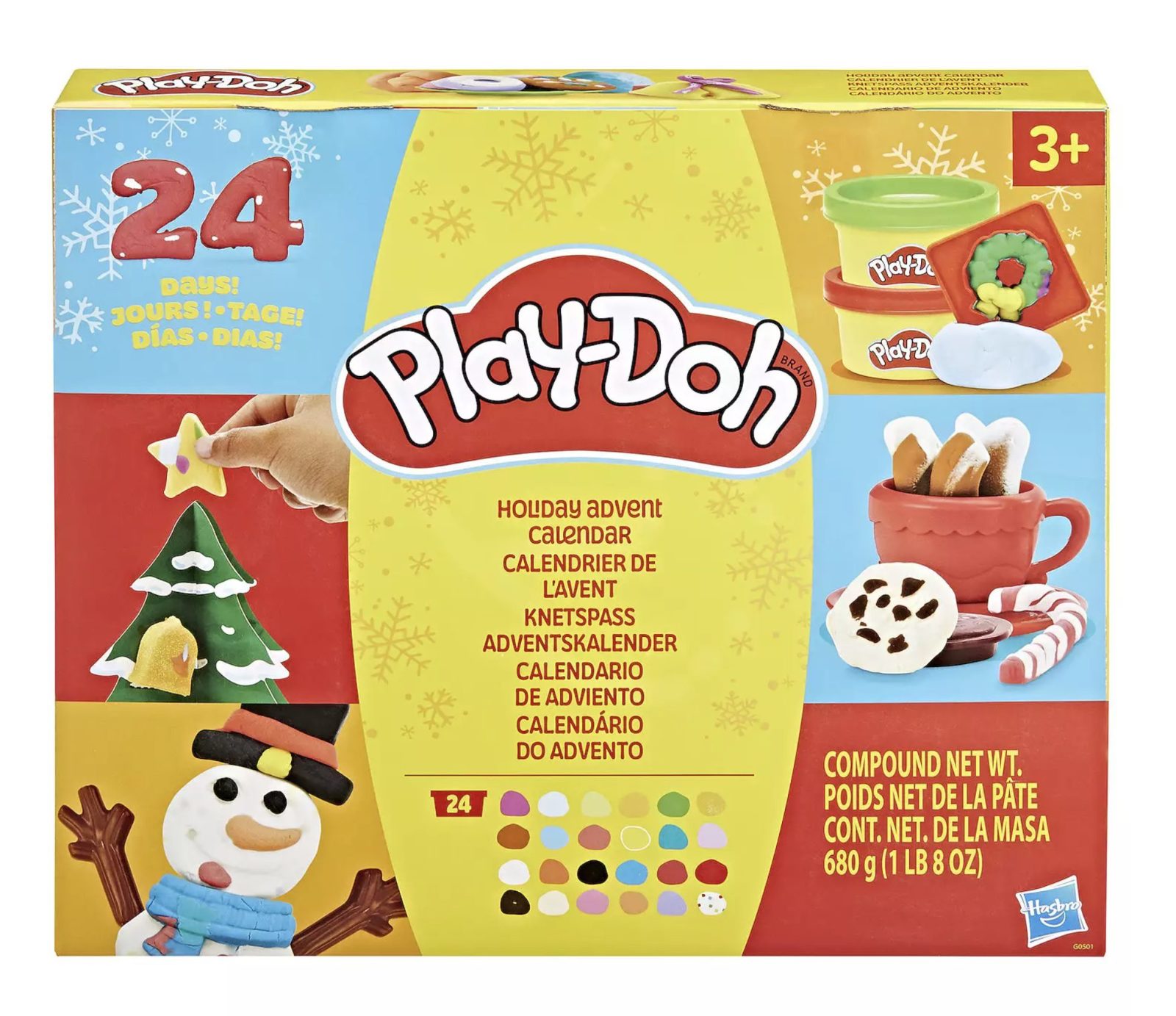 Read more about the article Play-Doh Holiday Advent Calendar with 24 Colors and Accessories