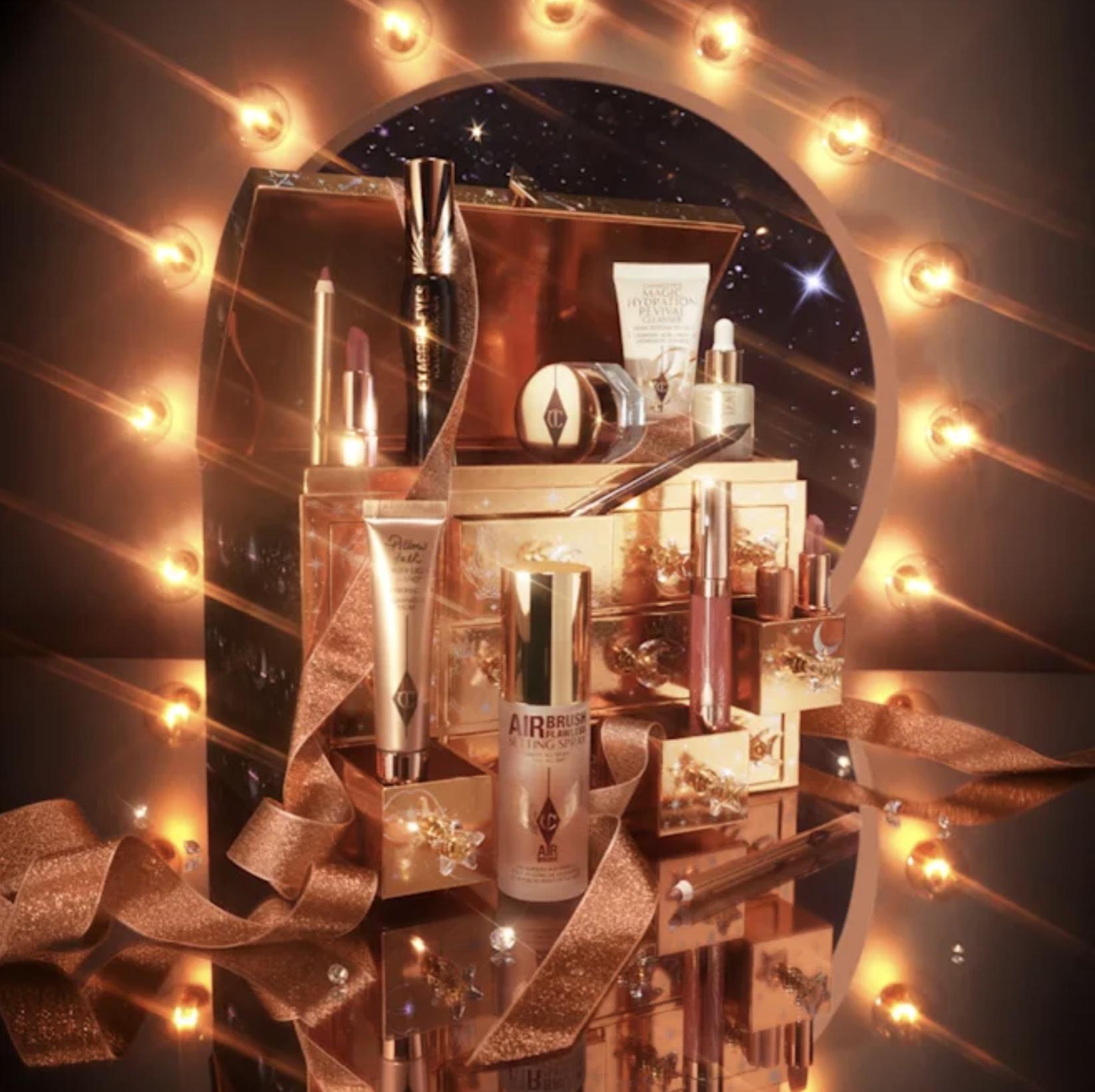 Read more about the article Charlotte Tilbury Charlotte’s Beauty Treasure Chest 12 Door Beauty Advent Calendar – Now Available