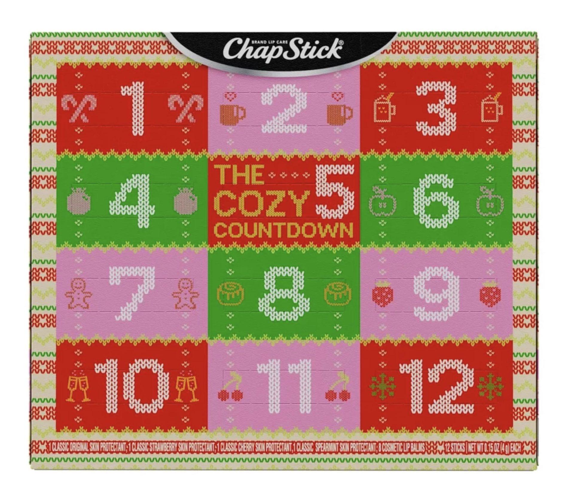 Read more about the article ChapStick Cozy Countdown Holiday Lip Balms Advent Calendar