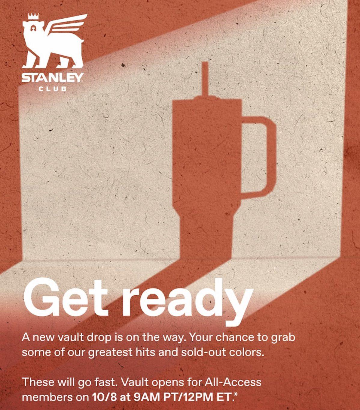 Read more about the article Stanley Vault Drop – Past Favorites Return 10/8/25!