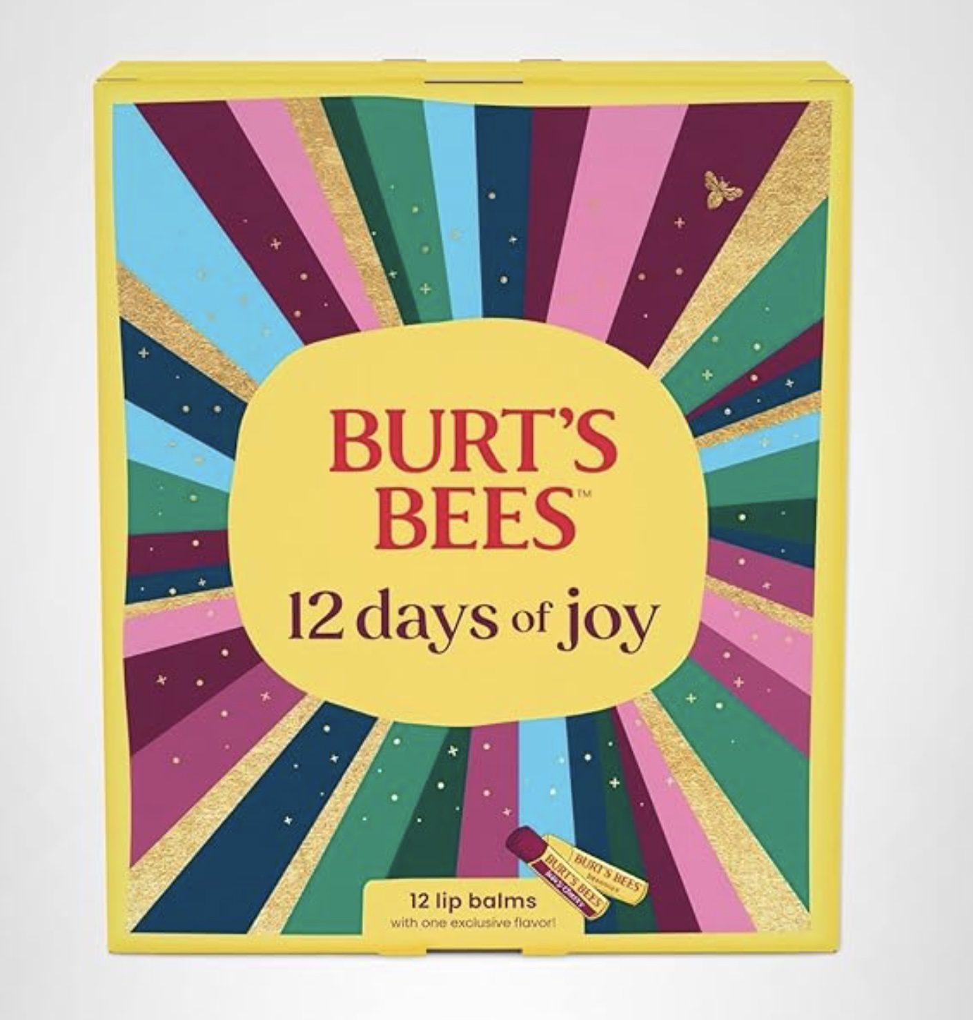 Read more about the article Burt’s Bees 12 Days of Joy Lip Balm Advent Calendar – Save 30%!