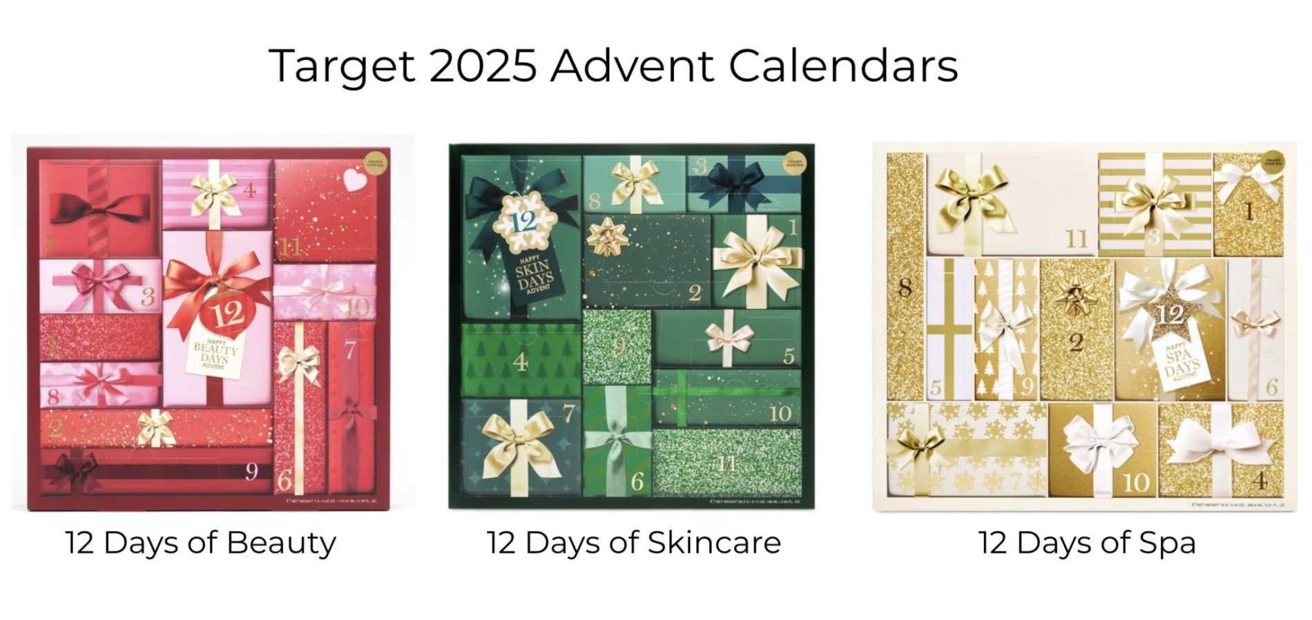 Read more about the article Target 2025 Beauty Advent Calendars – Save 40% Off