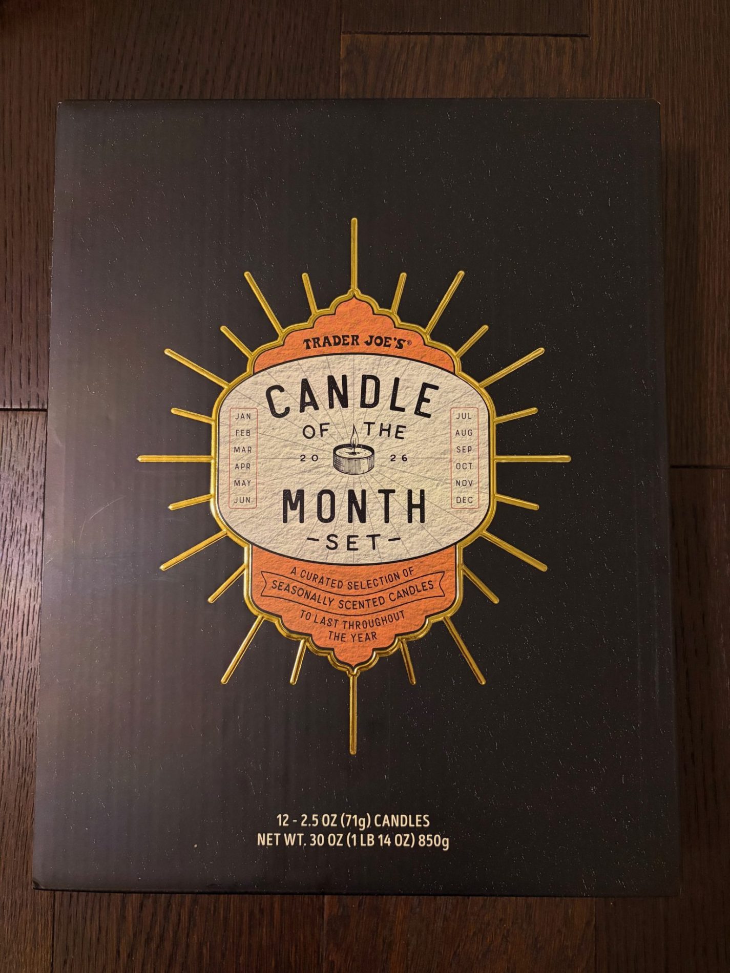 Read more about the article Trader Joe’s Candle of the Month 2025 Advent Calendar