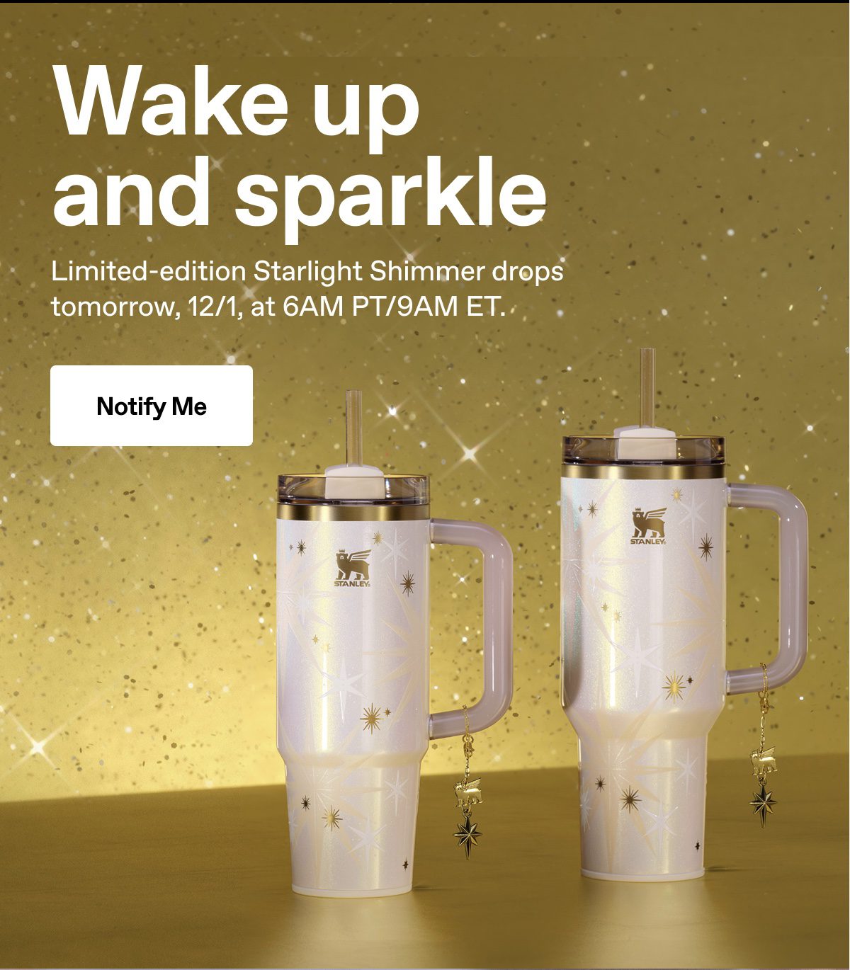 Read more about the article Stanley Limited Edition Cyber Monday Tumbler Starlight Shimmer – Now Available
